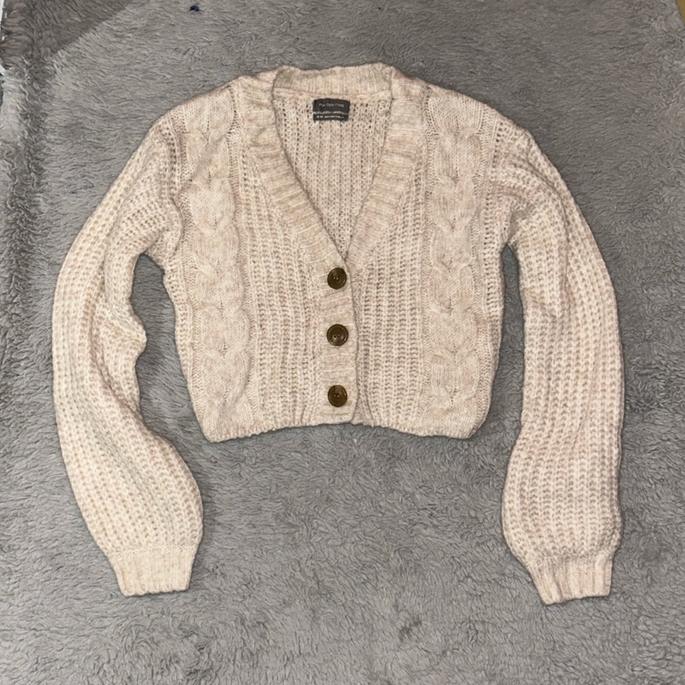 Urban Outfitters Cream Knit Sweater